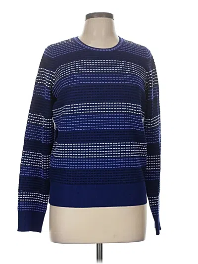 Pre-owned Liz Claiborne Pullover Sweater In Blue