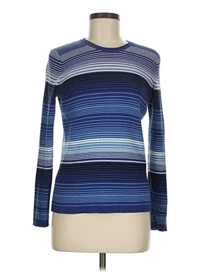 Pre-owned Liz Claiborne Pullover Sweater In Blue