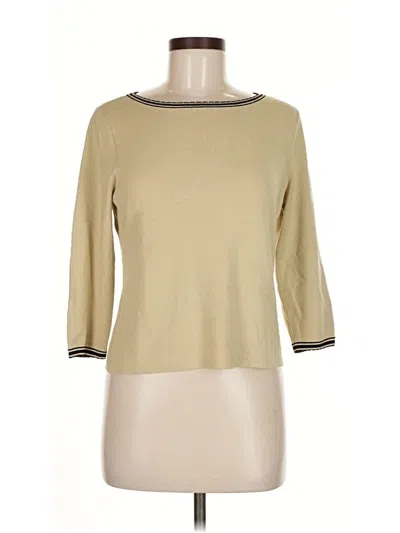 Pre-owned Liz Claiborne Pullover Sweater In Brown