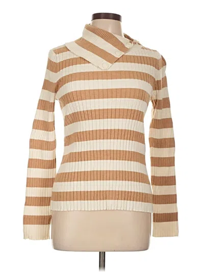 Pre-owned Liz Claiborne Pullover Sweater In Brown