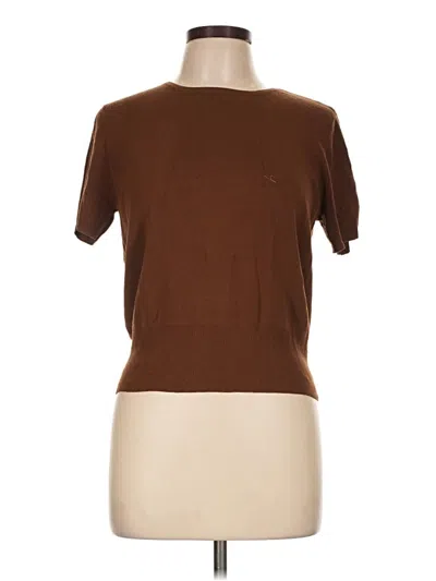 Pre-owned Liz Claiborne Pullover Sweater In Brown