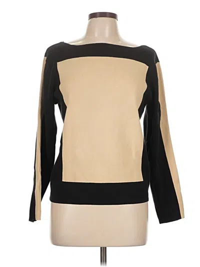 Pre-owned Liz Claiborne Pullover Sweater In Gold