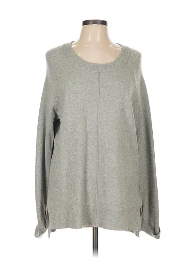 Pre-owned Liz Claiborne Pullover Sweater In Gray