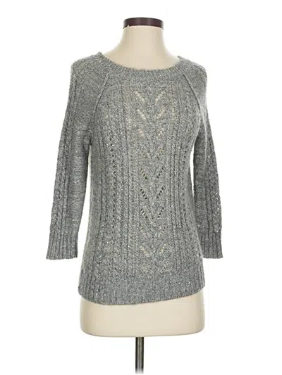 Pre-owned Liz Claiborne Pullover Sweater In Gray
