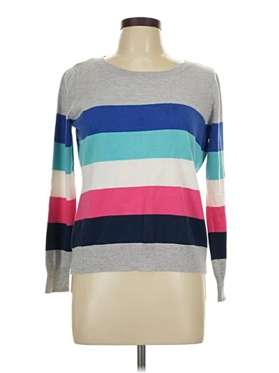 Pre-owned Liz Claiborne Pullover Sweater In Gray