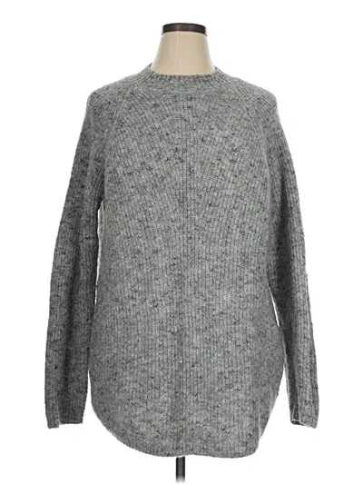 Pre-owned Liz Claiborne Pullover Sweater In Gray