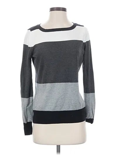 Pre-owned Liz Claiborne Pullover Sweater In Gray