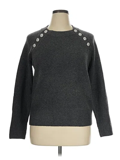Pre-owned Liz Claiborne Pullover Sweater In Gray