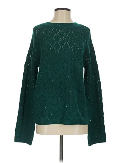 Liz Claiborne Pullover Sweater In Green