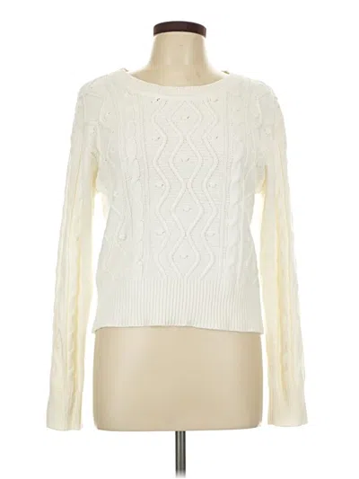 Pre-owned Liz Claiborne Pullover Sweater In Ivory