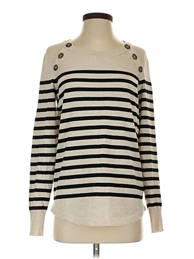 Pre-owned Liz Claiborne Pullover Sweater In Ivory