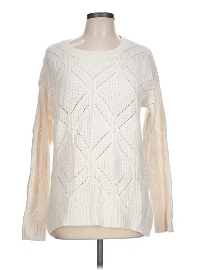 Pre-owned Liz Claiborne Pullover Sweater In Ivory