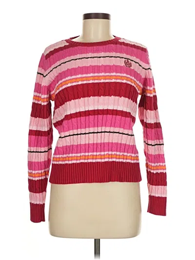Pre-owned Liz Claiborne Pullover Sweater In Pink