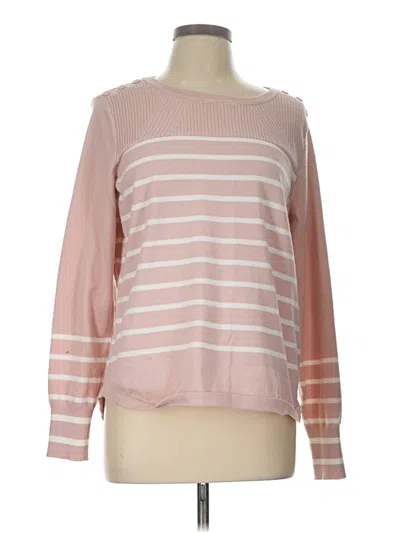 Pre-owned Liz Claiborne Pullover Sweater In Pink