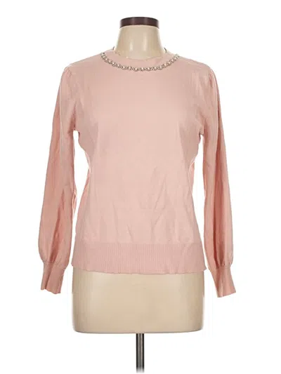 Pre-owned Liz Claiborne Pullover Sweater In Pink