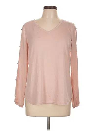Pre-owned Liz Claiborne Pullover Sweater In Pink