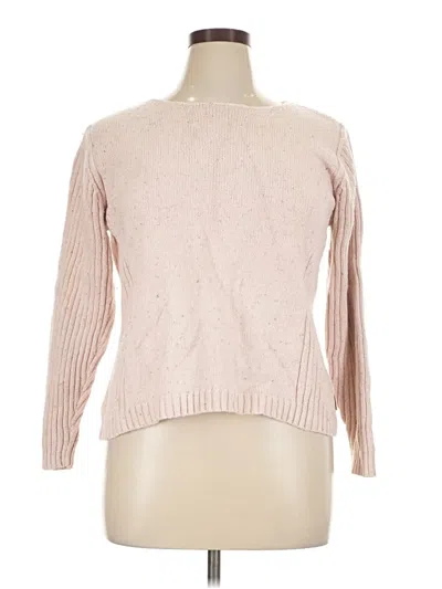 Pre-owned Liz Claiborne Pullover Sweater In Pink
