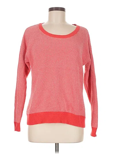 Pre-owned Liz Claiborne Pullover Sweater In Red