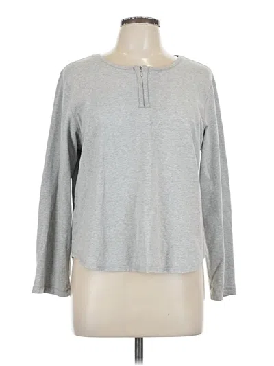 Pre-owned Liz Claiborne Pullover Sweater In Silver