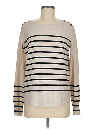 Pre-owned Liz Claiborne Pullover Sweater In Tan
