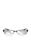 Liz Claiborne Rectangle-frame Glasses In Black