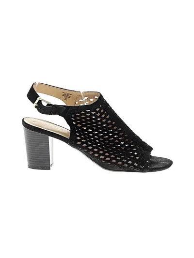 Pre-owned Liz Claiborne Sandals In Black