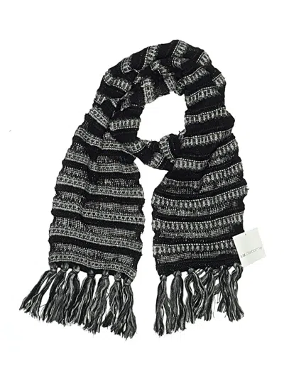 Pre-owned Liz Claiborne Scarf In Black