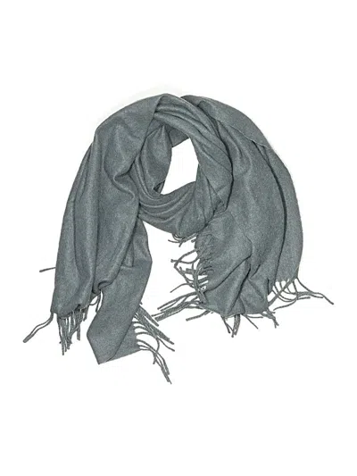 Pre-owned Liz Claiborne Scarf In Blue