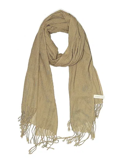 Pre-owned Liz Claiborne Scarf In Brown