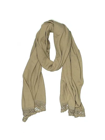 Pre-owned Liz Claiborne Scarf In Brown