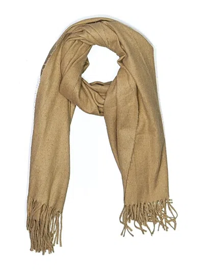 Pre-owned Liz Claiborne Scarf In Brown