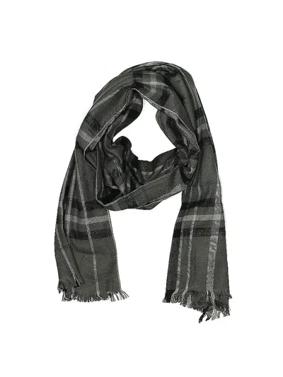 Pre-owned Liz Claiborne Scarf In Gray
