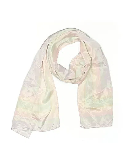 Pre-owned Liz Claiborne Scarf In Ivory