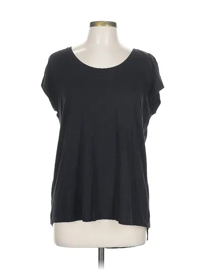Pre-owned Liz Claiborne Short Sleeve T-shirt In Black