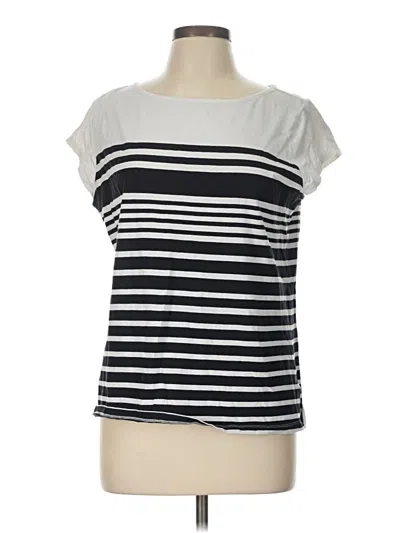 Pre-owned Liz Claiborne Short Sleeve T-shirt In Silver