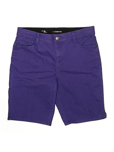 Pre-owned Liz Claiborne Shorts In Purple