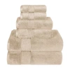 Liz Claiborne Signature Plush Bath Towel In Sand
