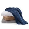 Liz Claiborne Signature Plush Textured Bath Towel In Blue