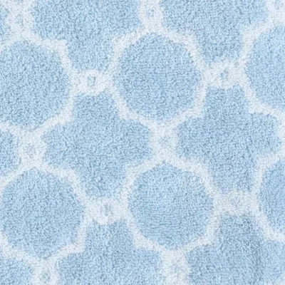 Liz Claiborne Signature Plush Textured Bath Towel In Blue
