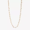 Liz Claiborne Silver-tone 3-strand Ball Layered Necklace In Gold