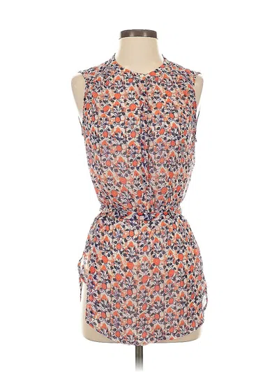 Pre-owned Liz Claiborne Sleeveless Blouse In Blue