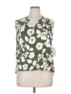 Liz Claiborne Sleeveless Blouse In Green