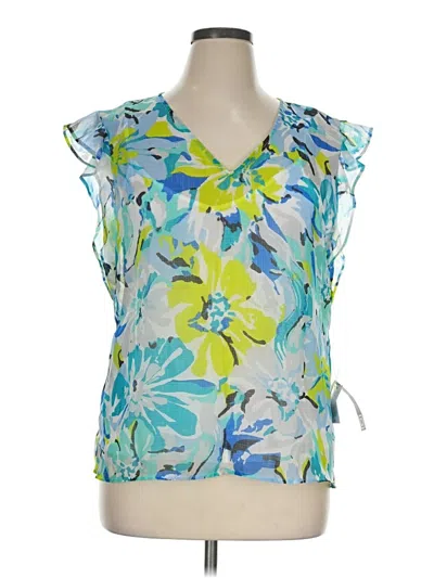 Liz Claiborne Sleeveless Blouse In Multi