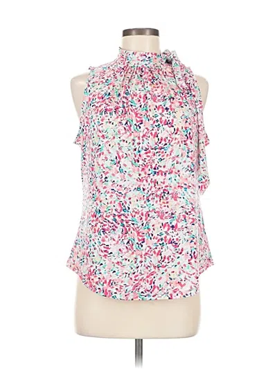 Pre-owned Liz Claiborne Sleeveless Blouse In Pink