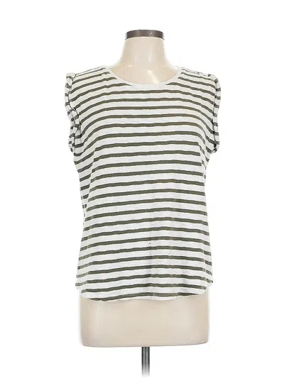 Pre-owned Liz Claiborne Sleeveless T-shirt In Green