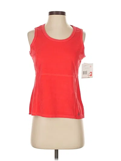 Liz Claiborne Sleeveless T-shirt In Red