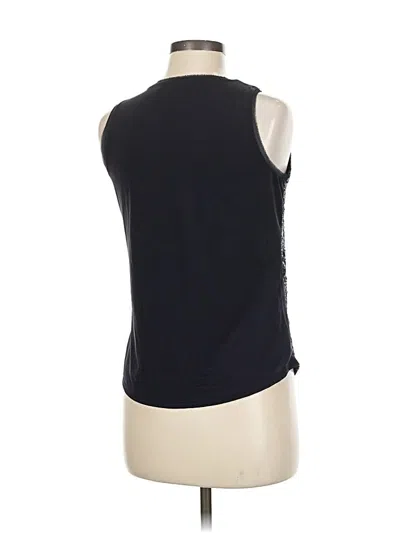 Pre-owned Liz Claiborne Sleeveless T-shirt In Black