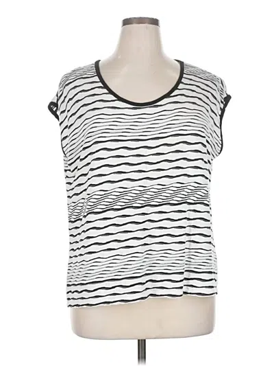 Pre-owned Liz Claiborne Sleeveless T-shirt In Silver