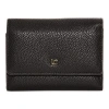 Liz Claiborne Small Womens Trifold Wallet In Black