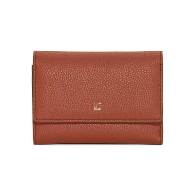 Liz Claiborne Small Womens Trifold Wallet In Brown